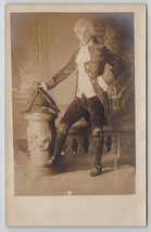 RPPC Theatre Handsome Gentleman Actor Aristocrat in Costume c1905 Postcard F24 - £23.55 GBP