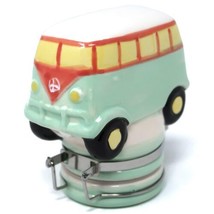 Hippie VW Bus Airtight Ceramic Jar Container for Herbs, Tobacco (100mL/3.4 oz) - £11.23 GBP