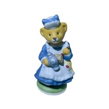 VTG ‘86 The Franklin Mint 3.5” Francine Hotel Teddington Bear Figurine- Malaysia - $9.63