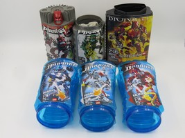 LEGO Bionicle Empty Canisters Lot of 6 - Missing Lids - £11.83 GBP