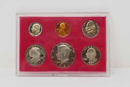 1981-S US Proof Set ~ 6 Coins Susan B Anthony Dollar Kennedy Half Dollar - £159.66 GBP