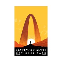 Gateway Arch National Park Poster | S03 - £25.96 GBP+
