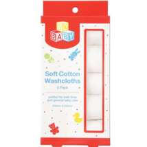 Go Baby Soft Cotton Washcloths 5 Pack - $70.07