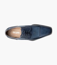 Stacy Adams Plaza Modified Cap Toe Oxford Shoes Leather Blue Multi 25608-460 image 4