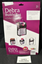 Totally-Tiffany Debra Buddy Bag Craft Scrapbooking Supply Organizer 2 pieces - £11.47 GBP