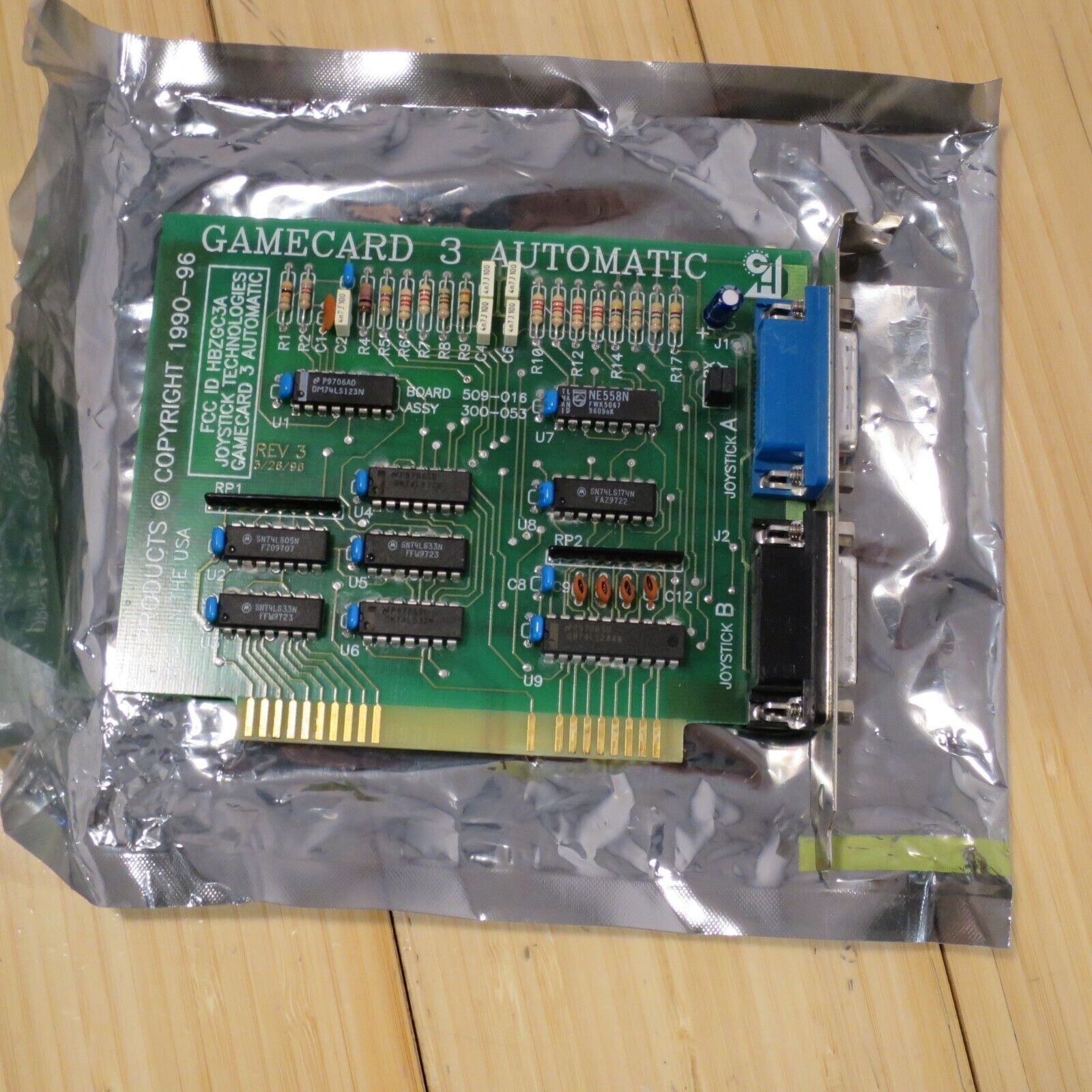 VTG CH Products Gamecard III 3 Dual-Port Automatic ISA Joystick Controll... - $23.36