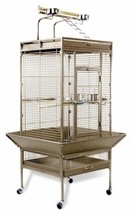 Medium Wrought Iron Select Bird Cage - Pewter - £2,386.17 GBP
