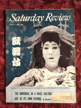 Saturday Review June 18 1960 Kabuki Theatre Theodore H. White George Gerbner - £8.48 GBP