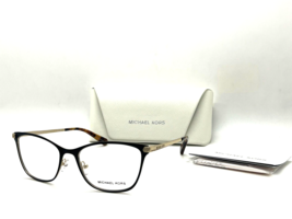 Michael Kors Mk 3050(TORONTO) 1334 Matte BLACK/GOLD 53-17-140MM Eyeglasses Frame - £52.36 GBP
