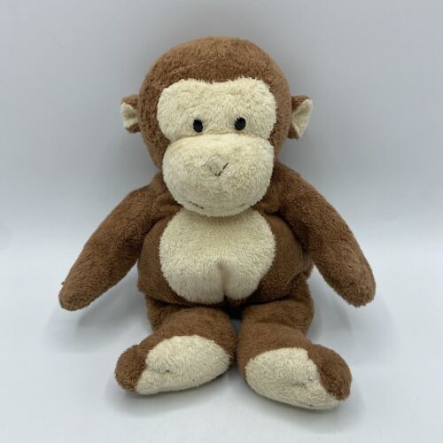 TY Pluffies Monkey Plush Dangles Tylux Doll Lovey Chimp 2002 - 11" - $9.50