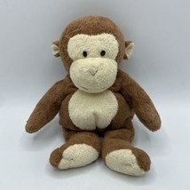 TY Pluffies Monkey Plush Dangles Tylux Doll Lovey Chimp 2002 - 11&quot; - $9.50