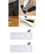 2x Terry Cloth Floor Cleaning Pad For KARCHER Steam Cleaner Mop SC3 SC4 SC5 - $182.59 MXN