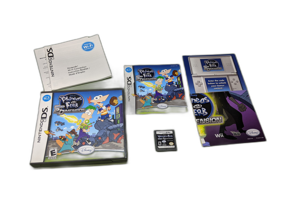 Phineas and Ferb: Across the 2nd Dimension Nintendo DS Complete in Box - $6.92