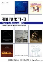 Final Fantasy VII-XIII Piano Collections Best Score Music Book From Japan NEW - £45.73 GBP