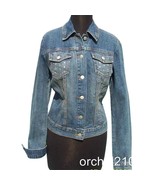 Cache Denim Large Rhinestones on Front Pockets Top Jacket Stretch New $1... - $80.96 CAD