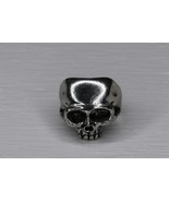 Skull Death Ring Size 9.5 Alchemy Gothic English Pewter - £16.47 GBP
