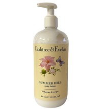 Crabtree &amp; Evelyn Summer Hill Body Lotion 16.9 fl oz Pump Bottle - £26.74 GBP