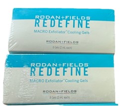 Rodan + Fields Redefine Macro Exfoliator Cooling Gels 8 Gels Each SEALED... - $443.63 MXN