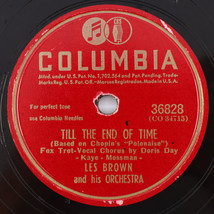 Les Brown - Till The End Of Time / He&#39;ll Have To Cross Atlan 78 rpm Record 36828 - £15.41 GBP