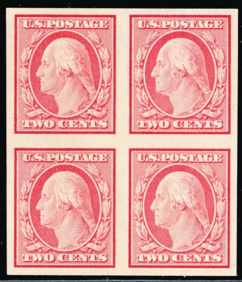 Primary image for 344, Mint NH Superb 2¢ Block of Four Stamps - Stuart Katz