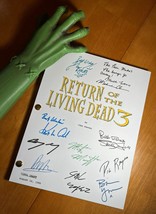 Return of the Living Dead 3 Script Signed- Autograph Reprints- 105 Pages Zombies - $24.99