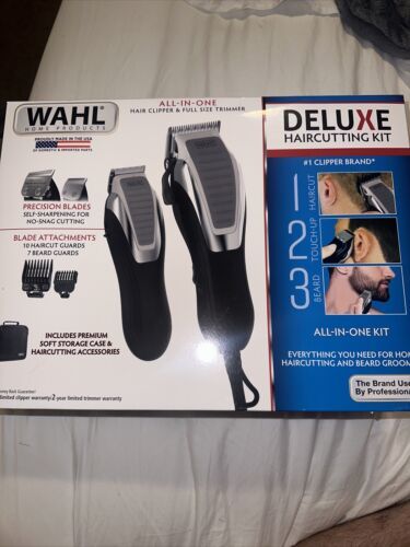 Wahl Deluxe Haircutting Kit All-In-One Kit Complete Haircutting Kit - £39.22 GBP