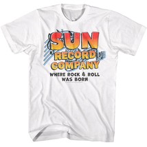 Sun Records Musical Notes Men&#39;s T Shirt Where Rock&#39;n&#39;roll was Born Memphis TN - £23.21 GBP+
