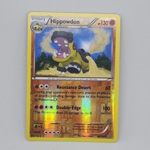 Pokemon Hippowdon Primal Clash 88/160 Rare Reverse Holo Fighting Stage 1 Card - £0.97 GBP