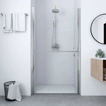vidaXL Shower Door Tempered Glass 39.4&quot;x70.1&quot; - $471.79 CAD