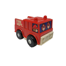 Nasta Industries Fire Truck Red Plastic Vintage 1976 Toy Car Hong Kong - £7.02 GBP