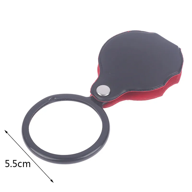 Mini Magnifier 6x 8X 10X Foldable Pocket Magnifier Portable 60mm Jewelry Reading - £137.97 GBP