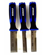 -Kobalt 3 Pack Woodworking Chisel Set Carbon Steel Edge Bladefor Carpentry - $49.43 CAD
