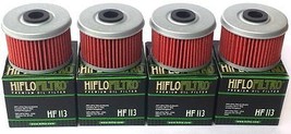 4 New Oil Filters For 1986-1989 Honda TRX350 Fourtrax Foreman TRX 350 D ... - £12.60 GBP