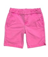 Neon Pink Bermuda Skimmer Shorts Adjustable Waist by SO - £4.63 GBP