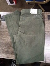 Eddie Bauer Voyager Flex Twill Pants, 34/32, Olive Green, 04boxEae - $26.96