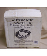 Aw metal Automatic Waterer Float Controlled Steel Farm Horse Livestock S... - $80.85 CAD