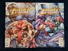 Convergence: Justice League #1 &amp; #2 ~ Complete Set - £2.36 GBP