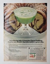 Jell-O Jello Pistachio New Flavor 1976 Magazine Ad - £10.22 GBP