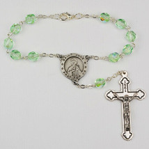 St. Jude (Patron Saint of Desperate Cases) Auto Rosary plus two free prayer card - £12.65 GBP