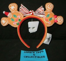 Disney Parks Gingerbread Christmas Holiday 2020 Mickey Minnie Ears Headband Cute - $39.75