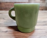 Vintage Anchor Hocking FIRE KING Avocado Green Stacking Replacement Coff... - $14.29