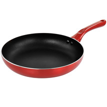 Better Chef 10in Silver Metallic Non Stick Gourmet Fry Pan in Red - $54.72