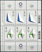 Slovenia 2021. Summer Olympic Games 2020 - Tokyo 2021 (MNH OG) Miniature Sheet - £22.53 GBP