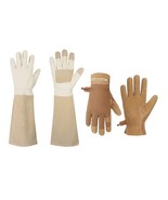 2 Pairs: Rose Pruning Long Gardening Gloves, Ladies Heavy Duty Yard Work... - $233.23 CAD