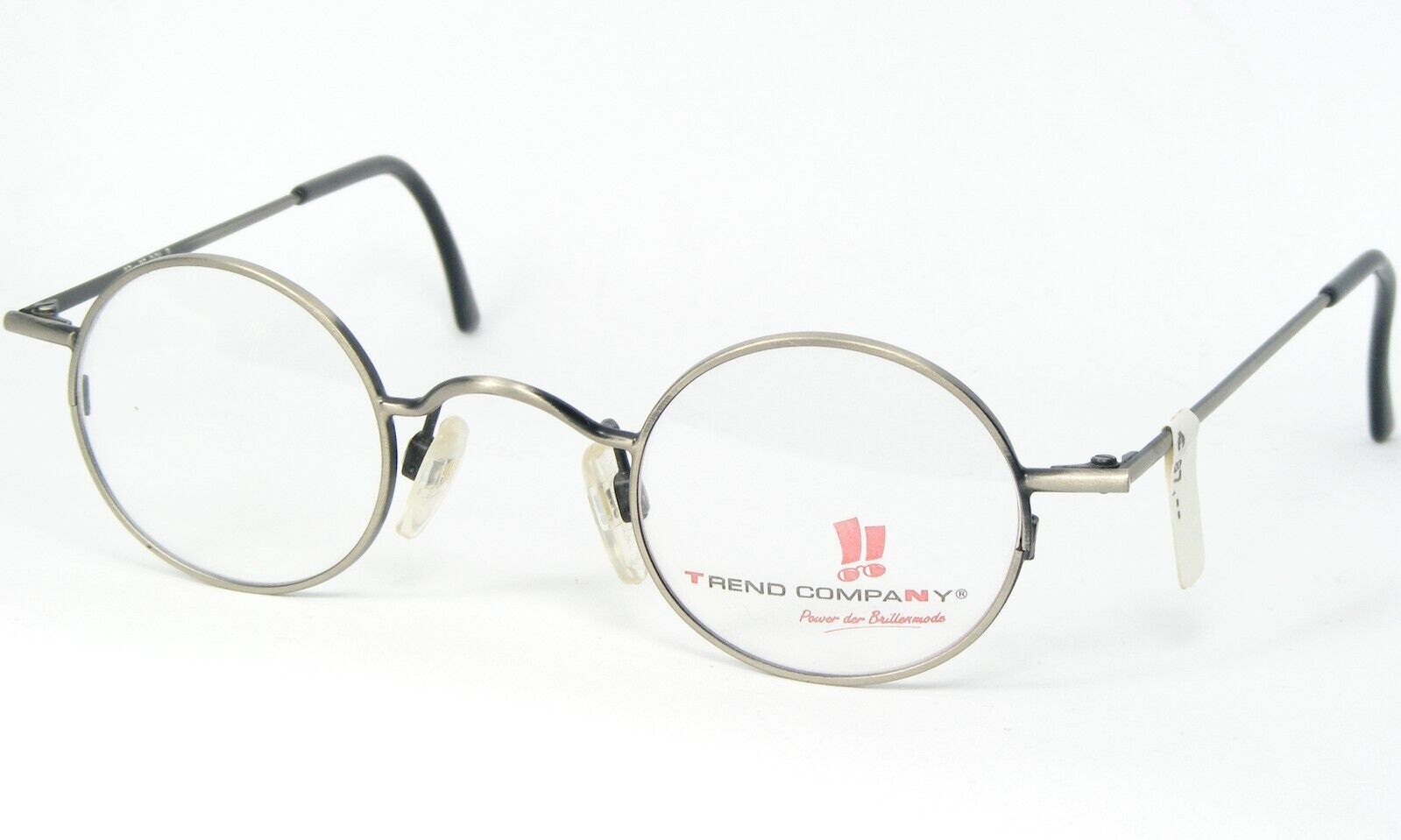Amendements TREND COMPANY 883 2 Antique Argent/Noir Lunettes 37-25-140mm - $46.15