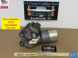REBUILT 1963 CADILLAC FACTORY ORIGINAL WINDSHIELD WIPER MOTOR W/NEW WASH... - $692.99
