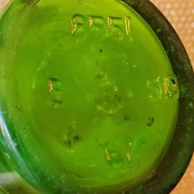 1950 Mid-Century Seven-Up Logo Green 7 ounce Bottle 8 x3 inch Des Moines IA - £4.87 GBP