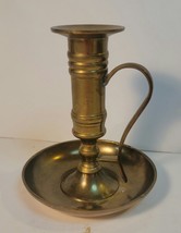 Brass Candle Stick Holder with Handle - £19.95 GBP
