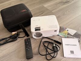 DBPower T20 Portable Mini Projector 1080P HD 1500 Lumens HDMI USB VGA wi... - $29.65