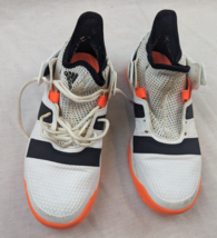Adidas SPG 753001 Training Sneakers Running Shoes White Orange Black M10... - £23.63 GBP